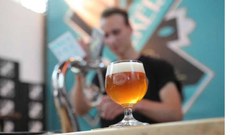 Bier op de bar
